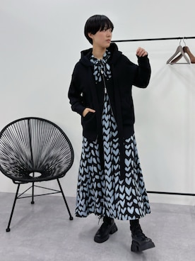 「GEVS.（ジェイヴィス）のアイテム」を使った、ZOZO_SMILELAND_STAFFさん（レディース・167cm）の冬コーディネート