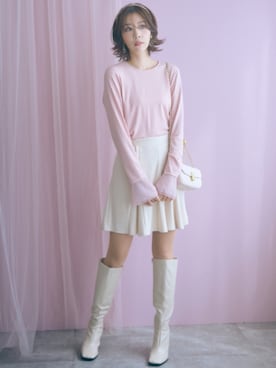 「marun（マルン）のアイテム」を使った、ZOZO_SMILELAND_STAFFさん（レディース・167cm）の秋コーディネート