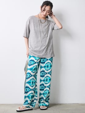 「CHIC STYLE（シックスタイル）のアイテム」を使った、ZOZO_SMILELAND_STAFFさん（レディース・163cm）の春コーディネート