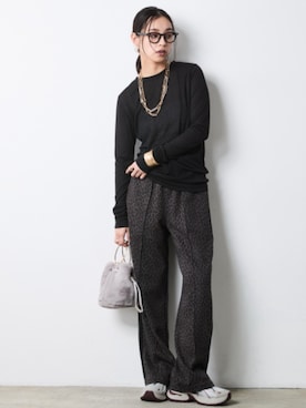 「CHIC STYLE（シックスタイル）のアイテム」を使った、ZOZO_SMILELAND_STAFFさん（レディース・163cm）の夏コーディネート