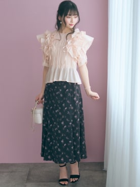 「marun（マルン）のアイテム」を使った、ZOZO_SMILELAND_STAFFさん（レディース・161cm）の春コーディネート