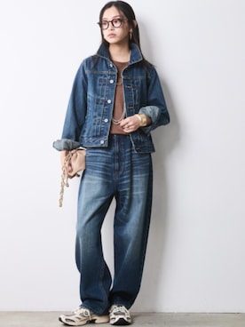 「CHIC STYLE（シックスタイル）のアイテム」を使った、ZOZO_SMILELAND_STAFFさん（レディース・163cm）の冬コーディネート