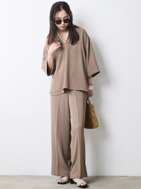 ZOZO_SMILELAND_STAFFさん(レディース・163cm)の春コーディネート