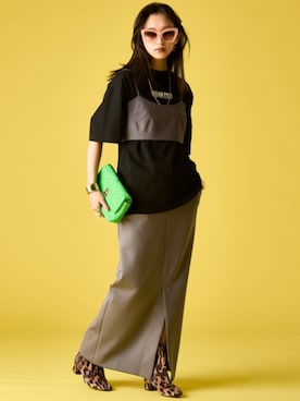 「GEVS.（ジェイヴィス）のアイテム」を使った、ZOZO_SMILELAND_STAFFさん（レディース・163cm）の春コーディネート