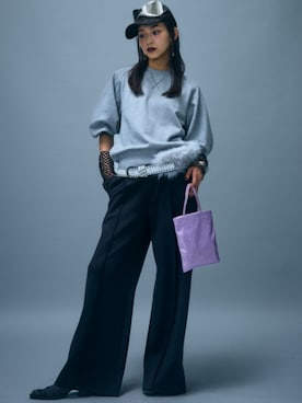 「GEVS.（ジェイヴィス）のアイテム」を使った、ZOZO_SMILELAND_STAFFさん（レディース・163cm）の夏コーディネート