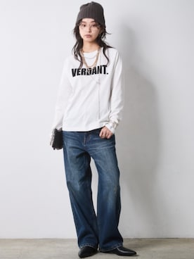 「CHIC STYLE（シックスタイル）のアイテム」を使った、ZOZO_SMILELAND_STAFFさん（レディース・163cm）の秋コーディネート
