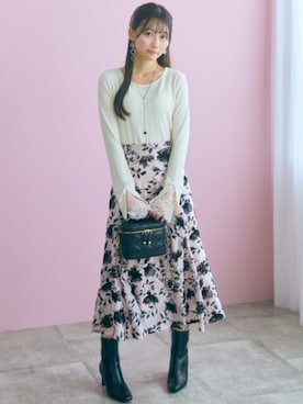 「marun（マルン）のアイテム」を使った、ZOZO_SMILELAND_STAFFさん（レディース・161cm）の秋コーディネート