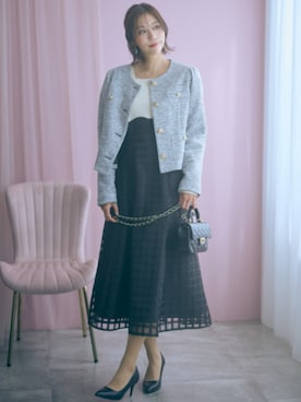 「marun（マルン）のアイテム」を使った、ZOZO_SMILELAND_STAFFさん（レディース・167cm）の冬コーディネート