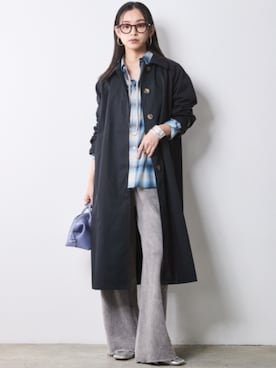 「CHIC STYLE（シックスタイル）のアイテム」を使った、ZOZO_SMILELAND_STAFFさん（レディース・163cm）の冬コーディネート