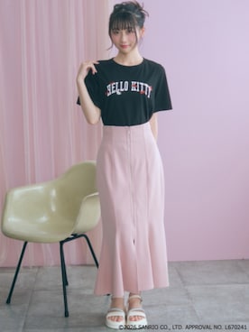 「marun（マルン）のアイテム」を使った、ZOZO_SMILELAND_STAFFさん（レディース・161cm）の春コーディネート