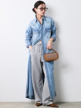 「CHIC STYLE（シックスタイル）のアイテム」を使った、ZOZO_SMILELAND_STAFFさん（レディース・163cm）の夏コーディネート