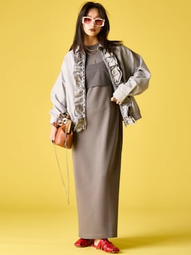 ZOZO_SMILELAND_STAFFさん（レディース・163cm）の春コーディネート