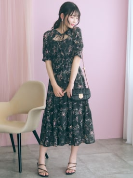 「marun（マルン）のアイテム」を使った、ZOZO_SMILELAND_STAFFさん（レディース・161cm）の春コーディネート