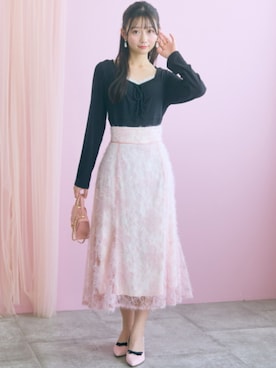 「marun（マルン）のアイテム」を使った、ZOZO_SMILELAND_STAFFさん（レディース・161cm）の夏コーディネート