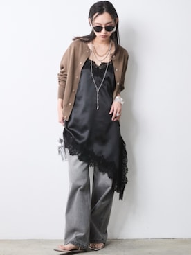 「CHIC STYLE（シックスタイル）のアイテム」を使った、ZOZO_SMILELAND_STAFFさん（レディース・163cm）の春コーディネート