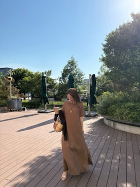 「CHIC STYLE（シックスタイル）のアイテム」を使った、ZOZO_SMILELAND_STAFFさん（レディース・158cm）の夏コーディネート