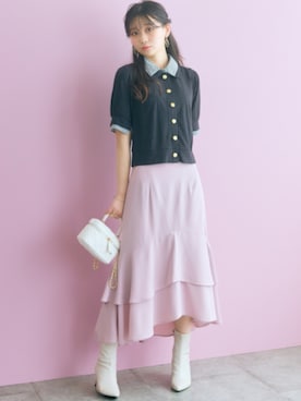 「marun（マルン）のアイテム」を使った、ZOZO_SMILELAND_STAFFさん（レディース・161cm）の夏コーディネート