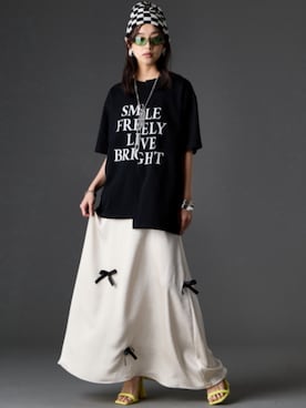 ZOZO_SMILELAND_STAFFさん（レディース・163cm）の春コーディネート