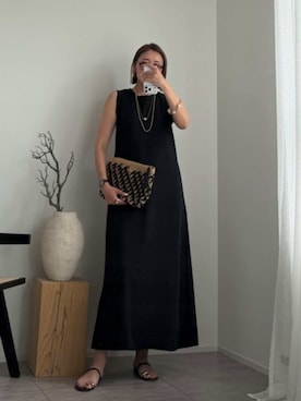 「CHIC STYLE（シックスタイル）のアイテム」を使った、ZOZO_SMILELAND_STAFFさん（レディース・165cm）の春コーディネート