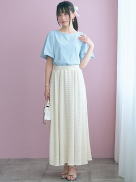 「marun（マルン）のアイテム」を使った、ZOZO_SMILELAND_STAFFさん（レディース・161cm）の春コーディネート
