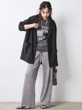 ZOZO_SMILELAND_STAFFさん（レディース・163cm）の春コーディネート