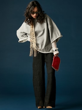 「GEVS.（ジェイヴィス）のアイテム」を使った、ZOZO_SMILELAND_STAFFさん（レディース・163cm）の冬コーディネート