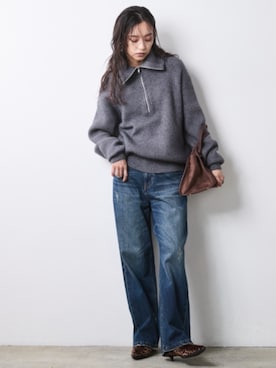 「CHIC STYLE（シックスタイル）のアイテム」を使った、ZOZO_SMILELAND_STAFFさん（レディース・163cm）の秋コーディネート