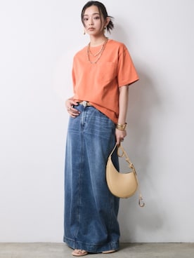 「CHIC STYLE（シックスタイル）のアイテム」を使った、ZOZO_SMILELAND_STAFFさん（レディース・163cm）の春コーディネート