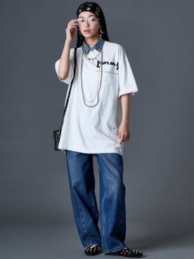 「GEVS.（ジェイヴィス）のアイテム」を使った、ZOZO_SMILELAND_STAFFさん（レディース・163cm）の春コーディネート