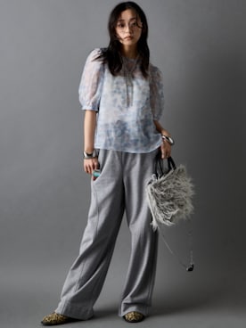 「GEVS.（ジェイヴィス）のアイテム」を使った、ZOZO_SMILELAND_STAFFさん（レディース・163cm）の春コーディネート