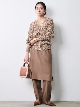 「CHIC STYLE（シックスタイル）のアイテム」を使った、ZOZO_SMILELAND_STAFFさん（レディース・163cm）の夏コーディネート