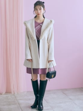 「marun（マルン）のアイテム」を使った、ZOZO_SMILELAND_STAFFさん（レディース・160cm）の秋コーディネート