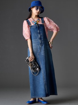 「GEVS.（ジェイヴィス）のアイテム」を使った、ZOZO_SMILELAND_STAFFさん（レディース・163cm）の春コーディネート