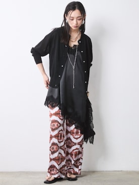 「CHIC STYLE（シックスタイル）のアイテム」を使った、ZOZO_SMILELAND_STAFFさん（レディース・163cm）の春コーディネート