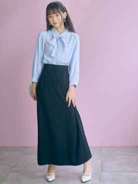 「marun（マルン）のアイテム」を使った、ZOZO_SMILELAND_STAFFさん（レディース・161cm）の春コーディネート