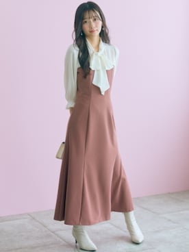 「marun（マルン）のアイテム」を使った、ZOZO_SMILELAND_STAFFさん（レディース・161cm）の夏コーディネート
