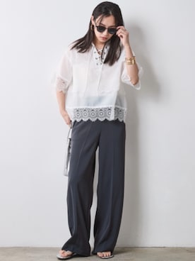 ZOZO_SMILELAND_STAFFさん（レディース・163cm）の春コーディネート