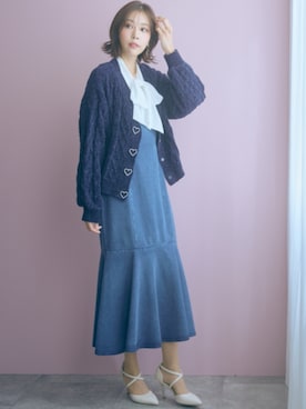 「marun（マルン）のアイテム」を使った、ZOZO_SMILELAND_STAFFさん（レディース・167cm）の冬コーディネート