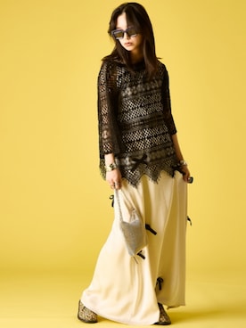 「GEVS.（ジェイヴィス）のアイテム」を使った、ZOZO_SMILELAND_STAFFさん（レディース・163cm）の春コーディネート