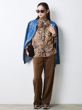 「CHIC STYLE（シックスタイル）のアイテム」を使った、ZOZO_SMILELAND_STAFFさん（レディース・163cm）の夏コーディネート