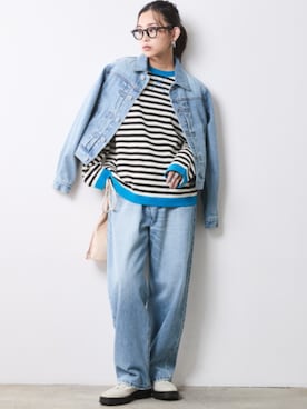 「CHIC STYLE（シックスタイル）のアイテム」を使った、ZOZO_SMILELAND_STAFFさん（レディース・163cm）の冬コーディネート