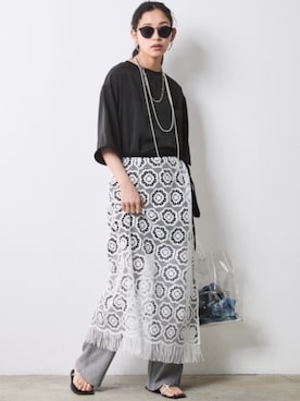ZOZO_SMILELAND_STAFFさん(レディース・163cm)の春コーディネート