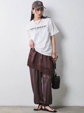 ZOZO_SMILELAND_STAFFさん(レディース・163cm)の春コーディネート