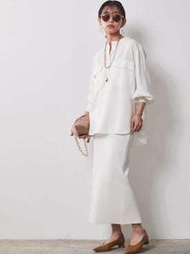 「CHIC STYLE（シックスタイル）のアイテム」を使った、ZOZO_SMILELAND_STAFFさん（レディース・163cm）の秋コーディネート