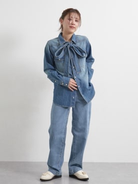 「CHIC STYLE（シックスタイル）のアイテム」を使った、ZOZO_SMILELAND_STAFFさん（レディース・153cm）の春コーディネート
