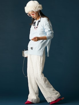 「GEVS.（ジェイヴィス）のアイテム」を使った、ZOZO_SMILELAND_STAFFさん（レディース・163cm）の冬コーディネート