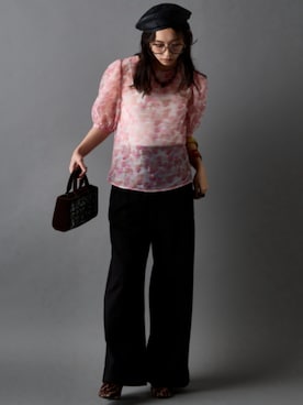 「GEVS.（ジェイヴィス）のアイテム」を使った、ZOZO_SMILELAND_STAFFさん（レディース・163cm）の春コーディネート