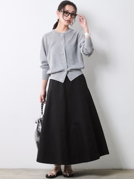 「CHIC STYLE（シックスタイル）のアイテム」を使った、ZOZO_SMILELAND_STAFFさん（レディース・163cm）の春コーディネート
