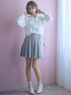 「marun（マルン）のアイテム」を使った、ZOZO_SMILELAND_STAFFさん（レディース・167cm）の秋コーディネート