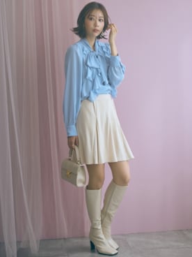 「marun（マルン）のアイテム」を使った、ZOZO_SMILELAND_STAFFさん（レディース・167cm）の秋コーディネート